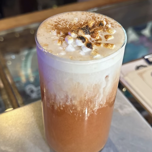 Pumpkin Cake Tea Latte